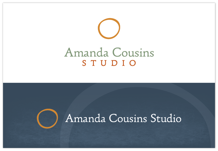 Image of Amanda Cousins Studio logo by John Paredes Design