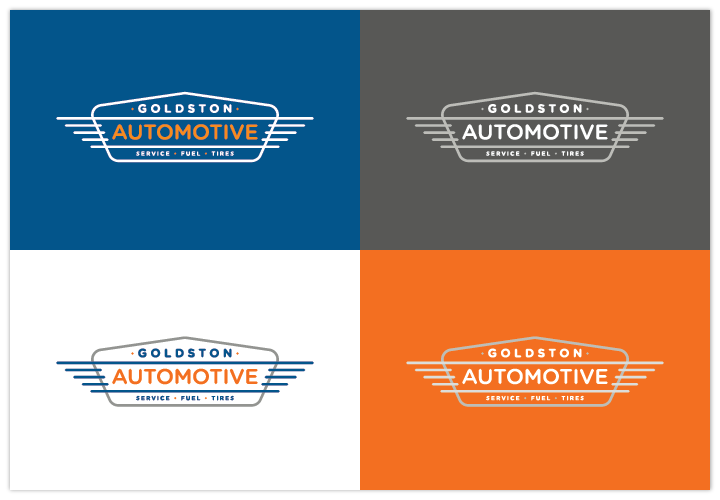 Image of Goldston Automotive logo by John Paredes Design